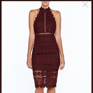 Bardot Gemma Halter Cocktail Dress